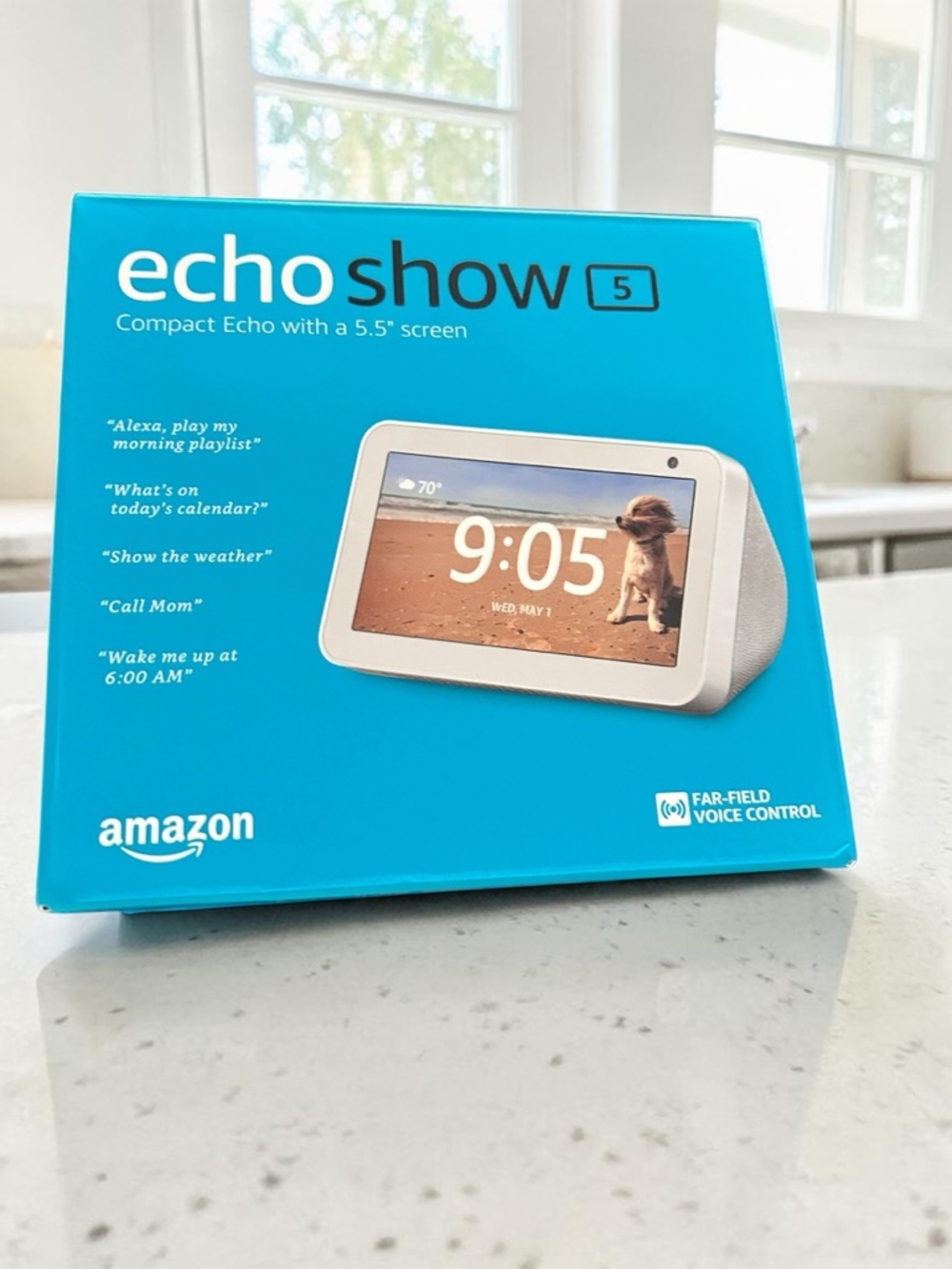 NEW SEALED Echo Show 5 Alexa Smart Display 1st Gen White 5.5” Screen